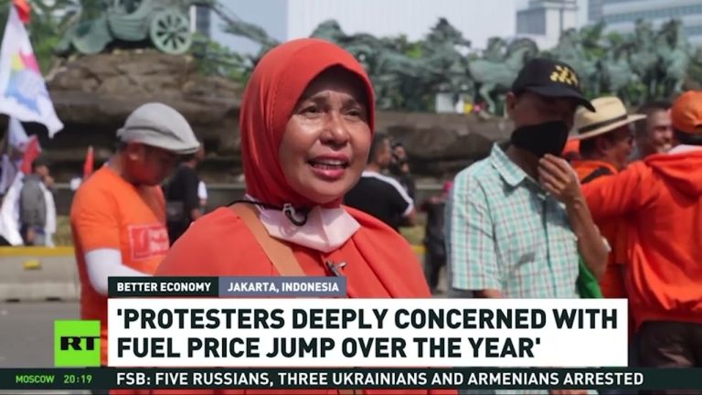 Indonesians Rally For Economic Change